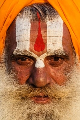 Portrait of a Sadhu