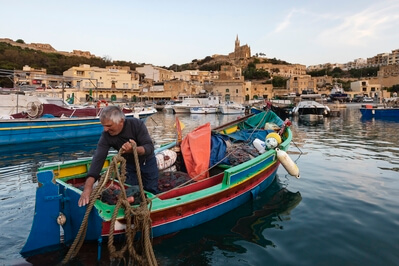 pictures of Malta - Mgarr Harbour