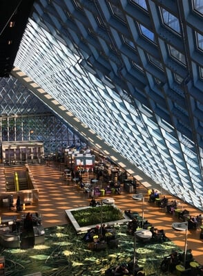 pictures of Seattle - Seattle Central Library