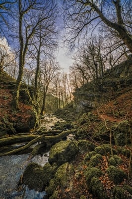 instagram spots in North Yorkshire - Gordale Beck