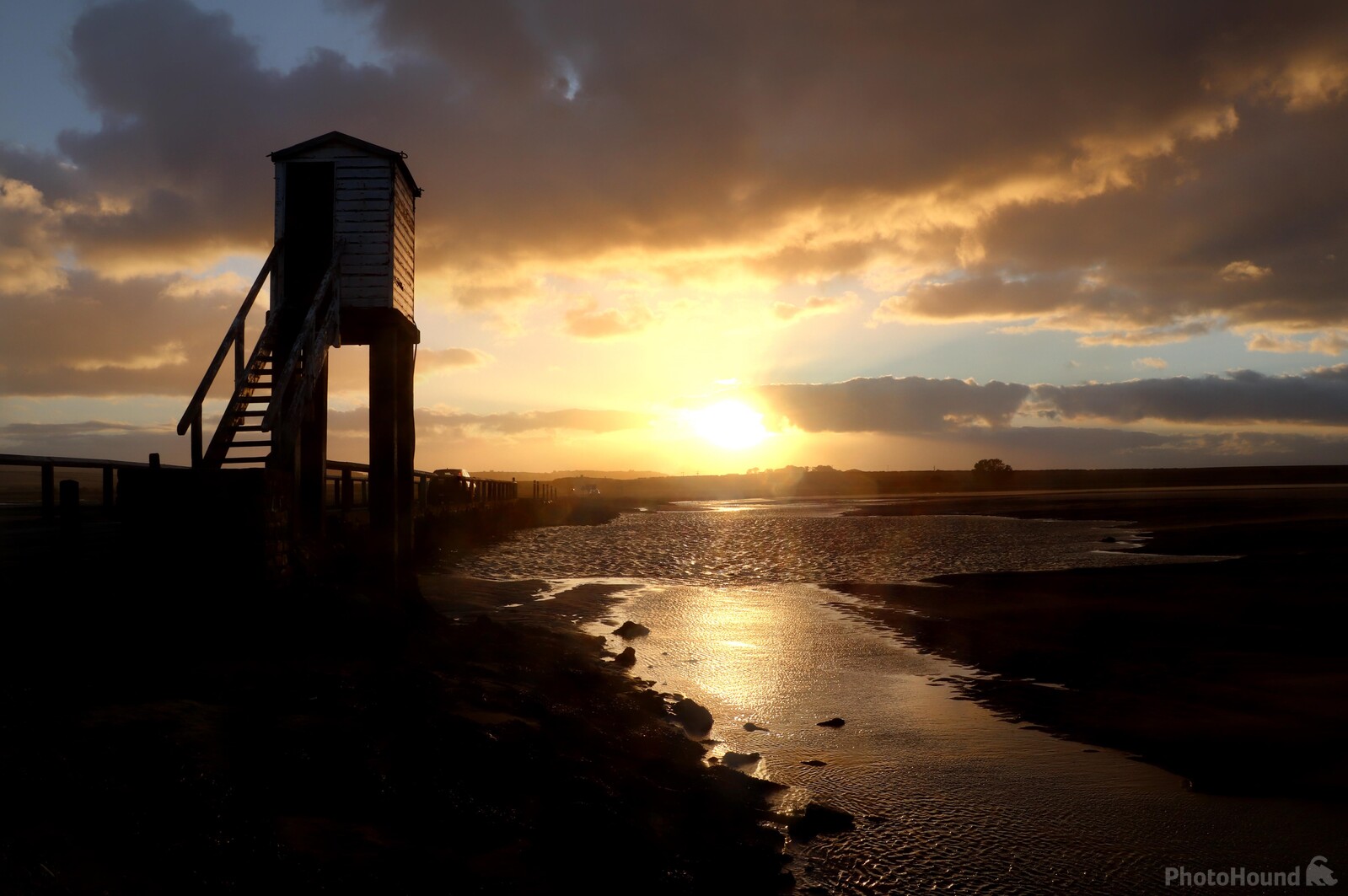 Image of Holy Island harbour by David Marriott