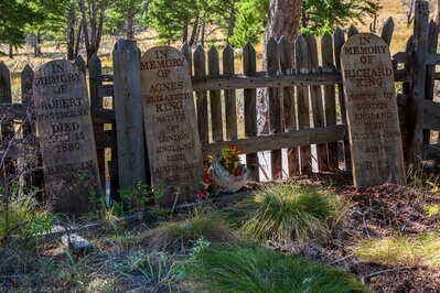 photo spots in Idaho - Boothill Cemetery