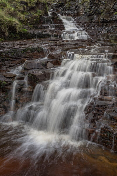 Grindsbrook Clough Waterfall