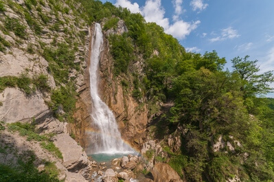 photos of Soča River Valley - Gregorčičev Slap (Gregorčič's Waterfall)