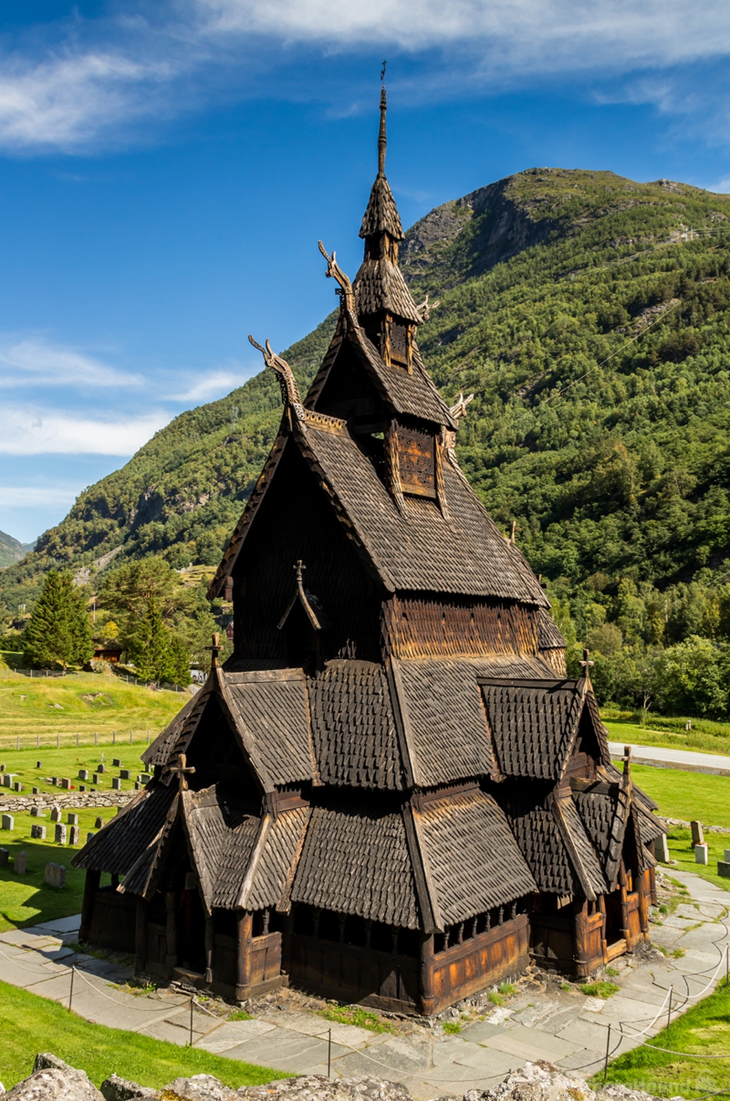 Image of Borgund Stave Church by Adelheid Smitt