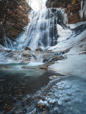 pictures of Slovenia - Stegovnik Waterfall