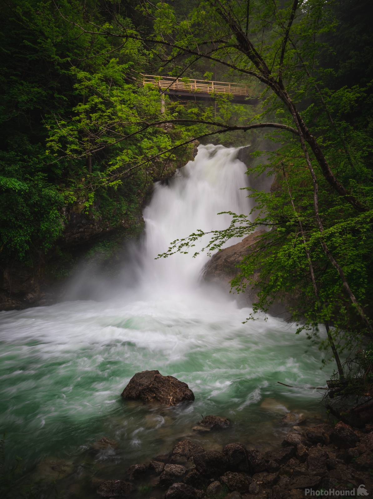 Image of Waterfall Šum by Nina Lozej