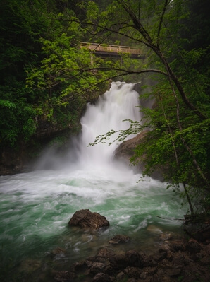 Slovenia photos - Waterfall Šum