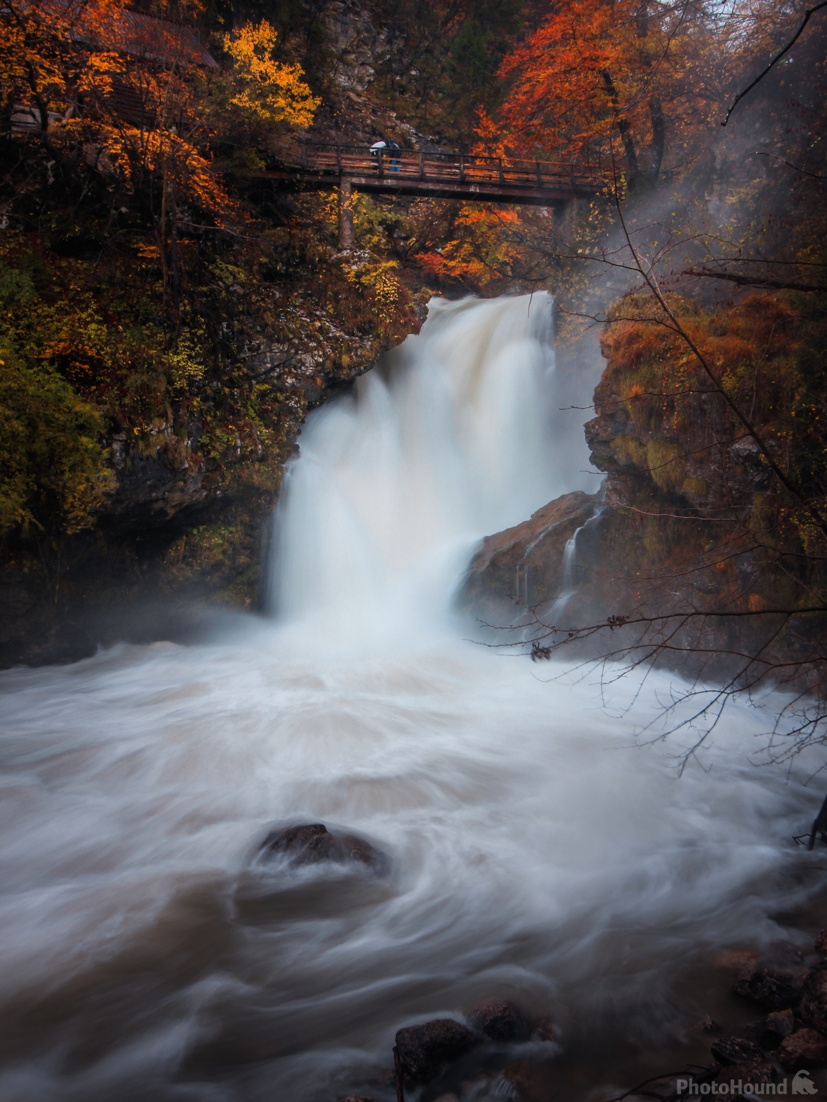 Image of Waterfall Šum by Nina Lozej