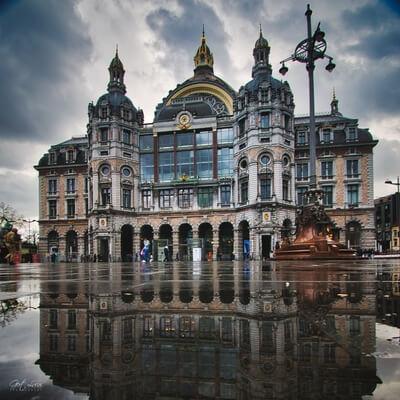 Belgium photography locations - Antwerpen Centraal Train Station - Exterior