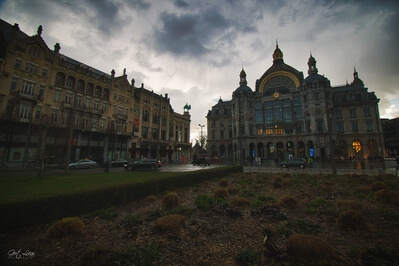 images of Belgium - Antwerpen Centraal Train Station - Exterior