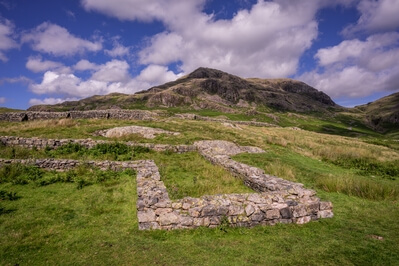 photo locations in Cumbria - Hardknott Roman Fort