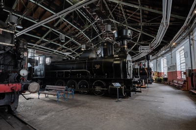 Ljubljana instagram spots - Railroad Museum