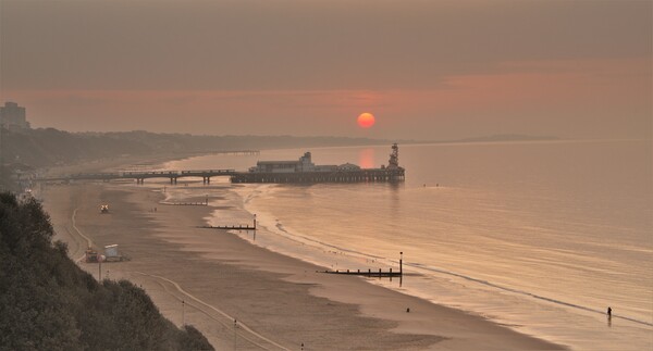 Sunrise Bournemouth Pier.