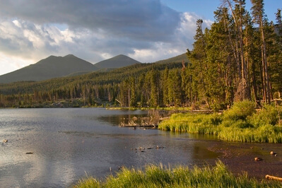 photos of Rocky Mountain National Park - BL - Sprague Lake