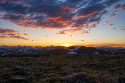 Sunset from the Tundra Communities Trail