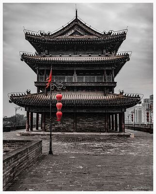 pictures of China - Xi'an City Wall