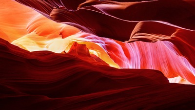 Page photo locations - Upper Antelope Canyon