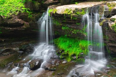 West Virginia instagram spots - Dunlop Falls