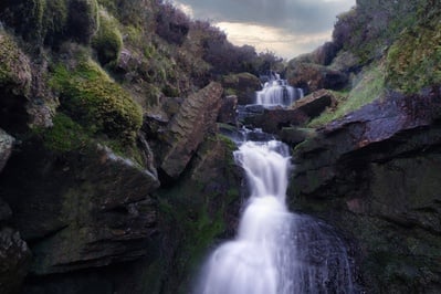 West Yorkshire photography spots - Bronte Waterfall