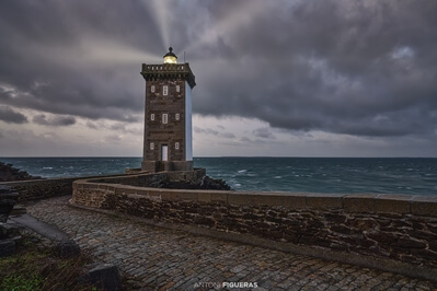 pictures of France - Phare de Kermorvan (Kermorvan Lighthouse)