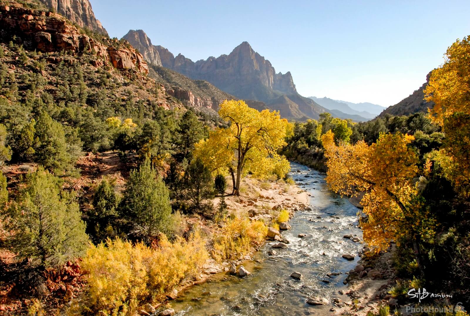 Image of The Watchman - View from the Bridge by Steve Barnum