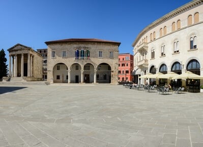 Istria photo spots - Pula Roman Forum