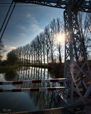 photos of Belgium - Drawbridge, Dender River