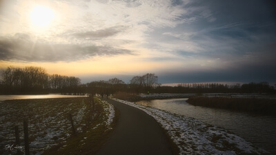Oost Vlaanderen photography locations - Dender towpath