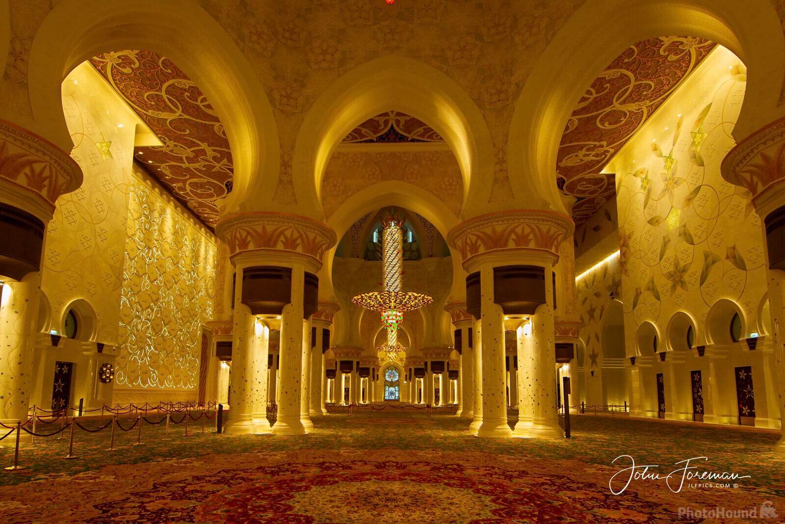 Image of Sheikh Zayed Grand Mosque Center by John Foreman