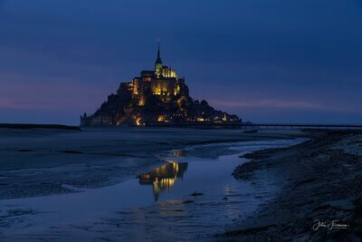 France photography spots - Mont Saint-Michel from the Barrage
