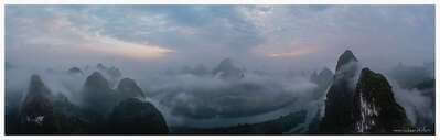 China pictures - Sunrise view from Xianggong Hill