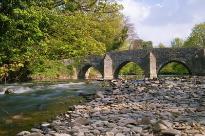 Wales instagram spots - The Dipping Bridge