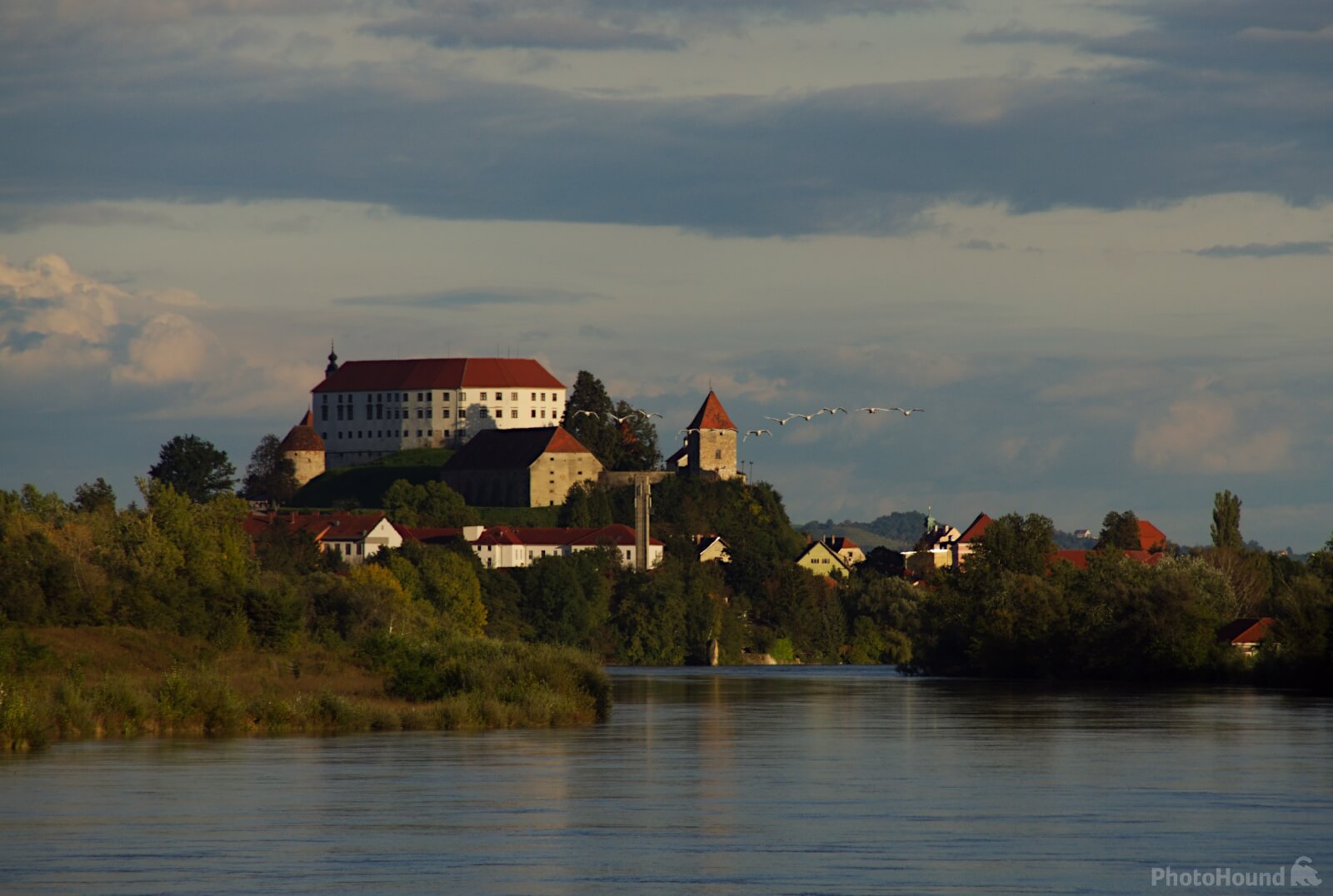 Image of Ptuj Castle from Hajdoše by Andreja Tominac
