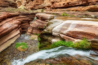 photography spots in Coconino County - Deer Creek Narrows and The Patio