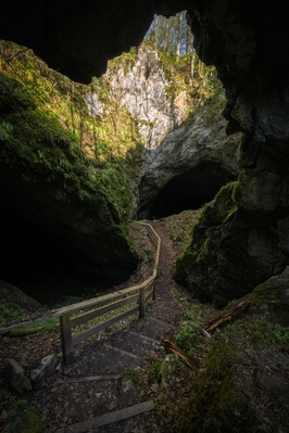 pictures of Slovenia - Željnske Jame (Željne Caves)