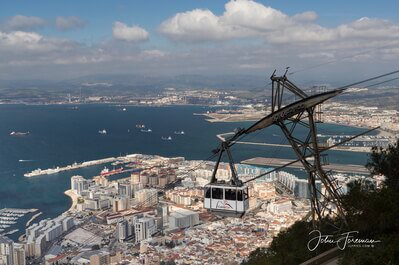 Gibraltar images - Gibraltar Cable Car Station
