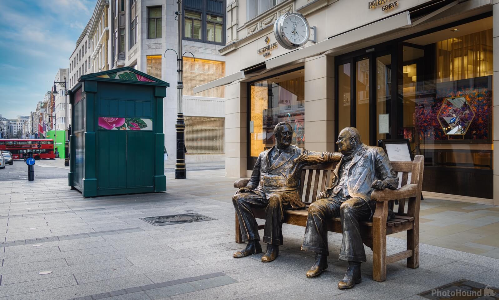 Image of Churchill And Roosevelt Allies Sculpture by Jakub Bors