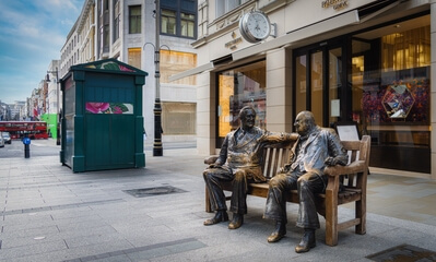photos of London - Churchill And Roosevelt Allies Sculpture