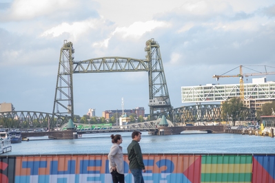 Rotterdam photography locations - View from Erasmus Bridge