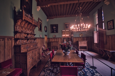 Loppem Castle - interior