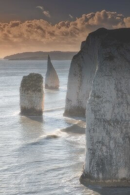 The Pinnacles at Old Harry looking good on a winter’s morning 