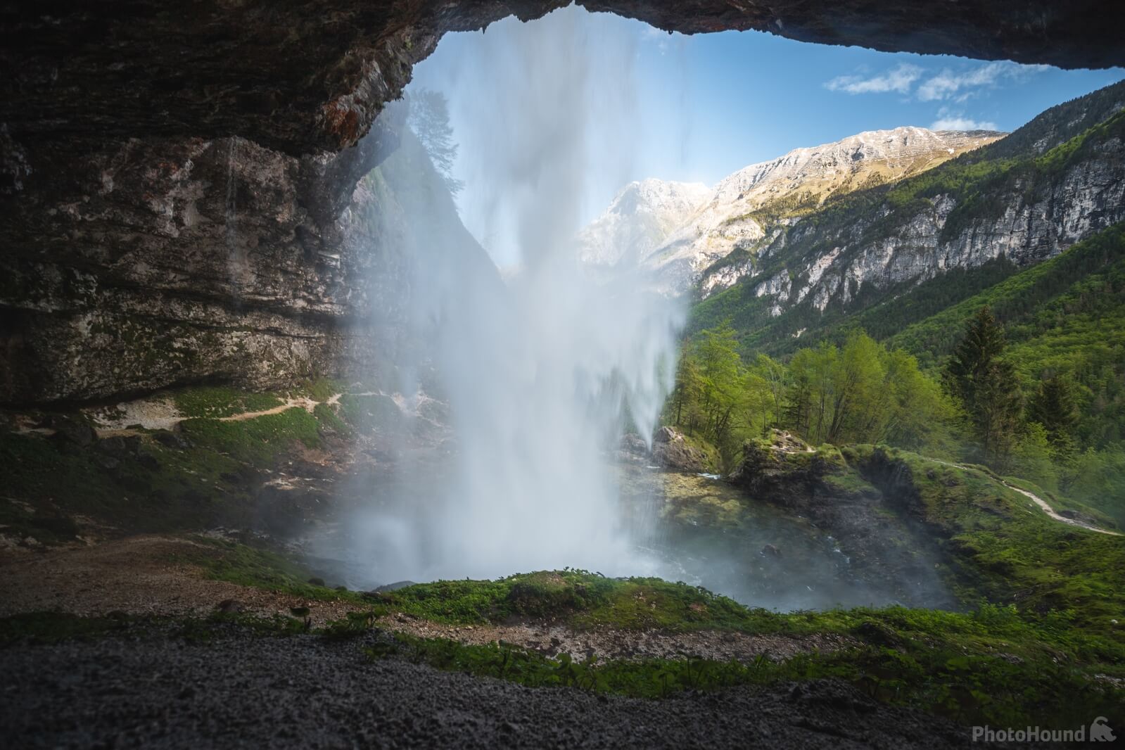 Image of Fontanone Di Goriuda waterfall by Nina Lozej