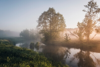 Powiat Otwocki instagram spots - Świder River