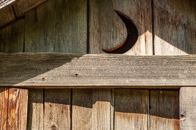 Outhouse detail