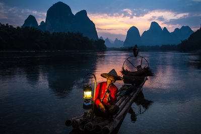 pictures of China - Cormorant Fishermen of Li River