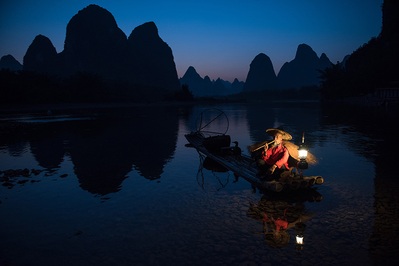 China photos - Cormorant Fishermen of Li River