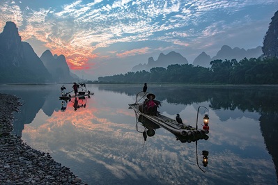 China images - Cormorant Fishermen of Li River