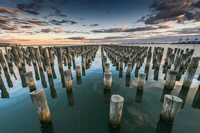 Australia pictures - Princes Pier, Melbourne