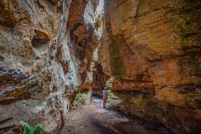 instagram locations in New South Wales - Dry Canyon, Newnes Plateau
